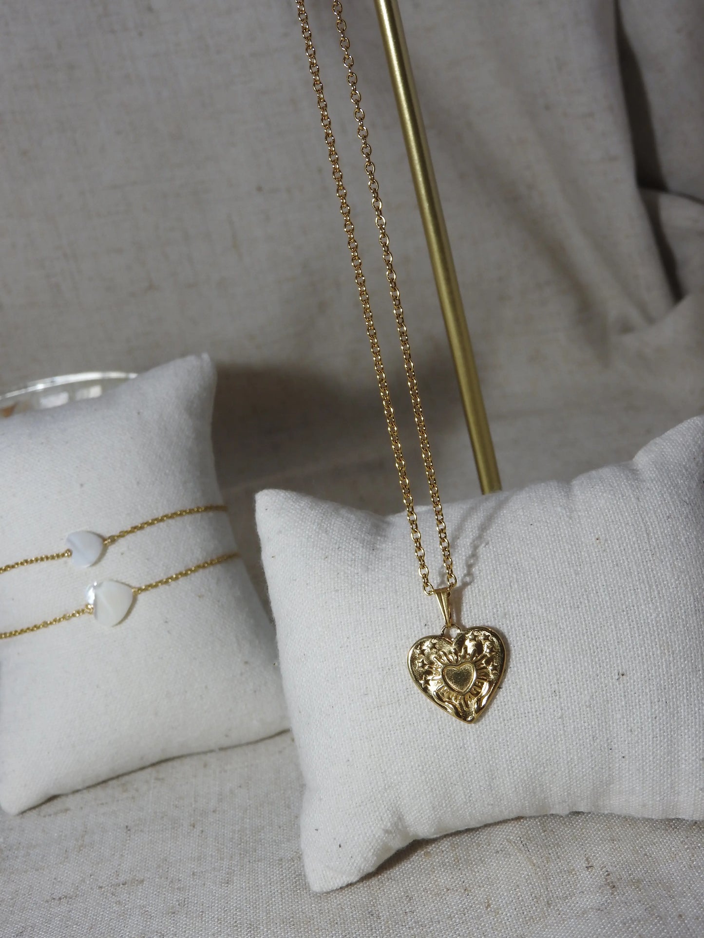 Stainless Steel Heart Necklace | Manèle